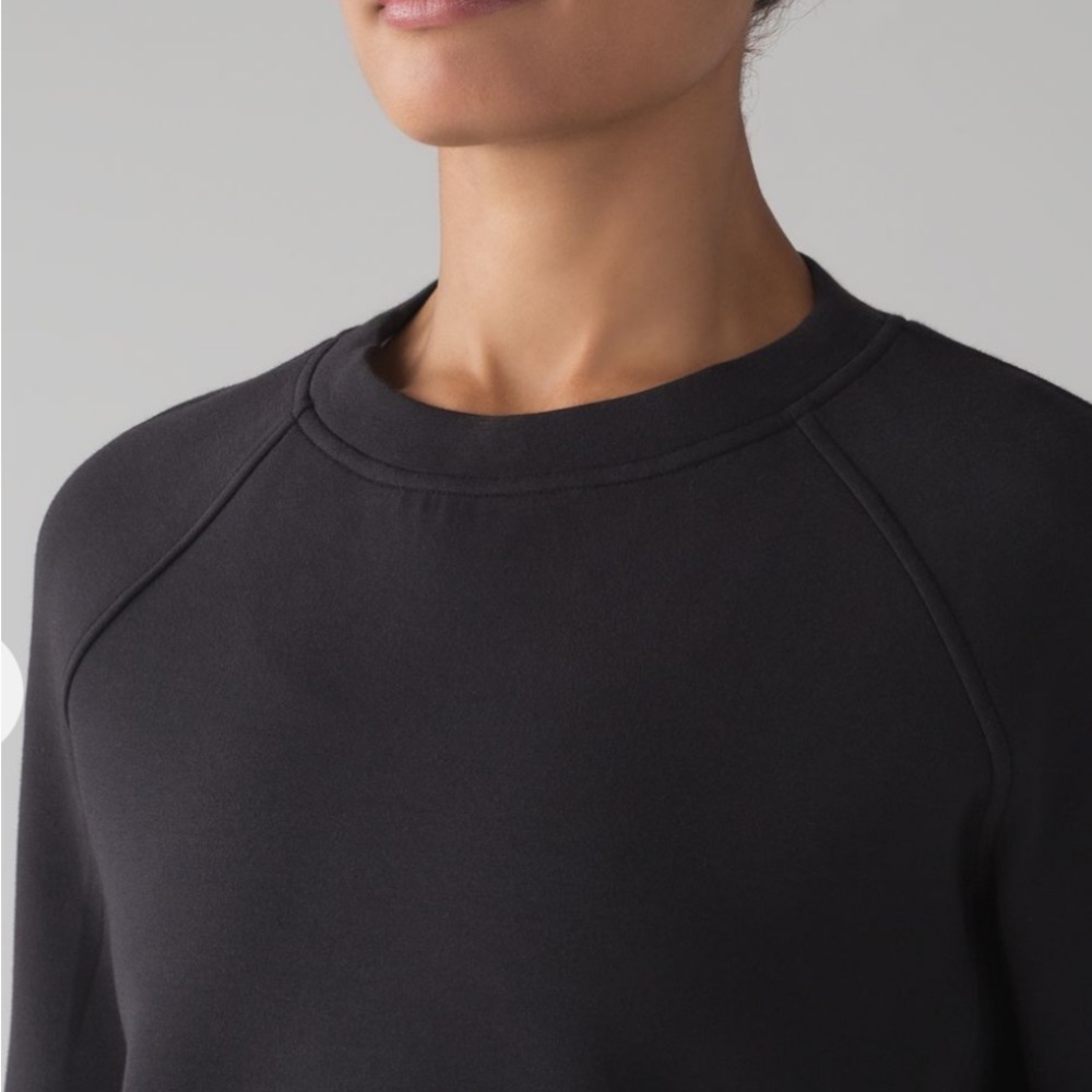 Lululemon NTS Cropped Short Sleeve Black in M - Picture 2 of 15